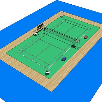体育馆草图大师模型，体育馆SU模型下载