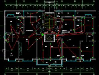 住宅楼电气CAD施工图，住宅楼电气CAD图纸下载