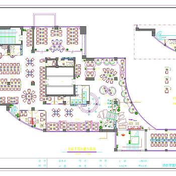 网吧设计CAD建筑设计图纸下载