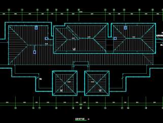 17层高层住宅电气CAD施工图，高层住宅电气建筑工程图纸下载
