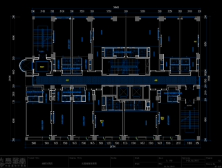 轻奢酒店CAD施工图整套，酒店CAD施工图纸下载
