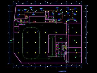 宁波某办公楼空调建筑工程制图，办公楼空调CAD施工图下载