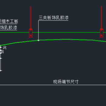 天花节点图大样详图CAD图纸，天花布置图dwg文件下载