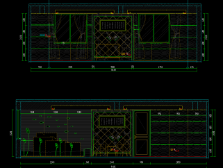 简欧风格办公楼CAD施工图，办公楼CAD建筑图纸下载
