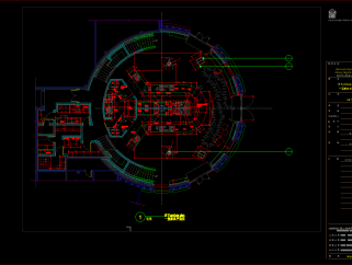 巴克咖啡屋旗舰店CAD施工图，餐饮空间CAD施工图纸下载