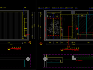 联排别墅样板房设计CAD施工图，别墅样板房室内家装CAD施工图纸下载