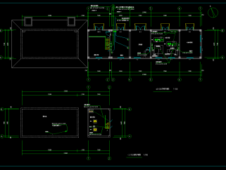 某工程消防水泵房发电机房电气设计图，电气CAD施工图纸下载