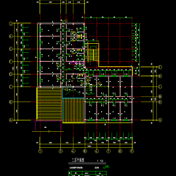 仿古清式公建建筑CAD图纸，建筑CAD图纸下载