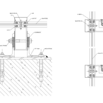 节点分析1：玻璃幕墙.玻璃隔断施工节点
