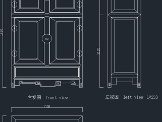 原创柜格类全套详细的CAD图库，柜格类CAD施工图纸下载