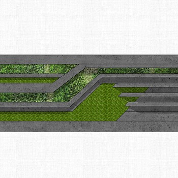 现代造型景墙草图大师模型，景墙sketchup模型免费下载