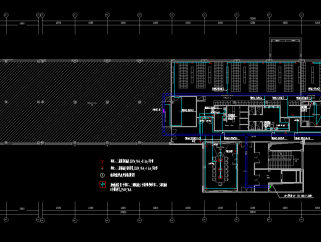 知名厂房配套办公楼装修项目电气图纸，电气CAD图纸下载