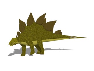 现代恐龙玩具草图大师模型，玩具su模型下载