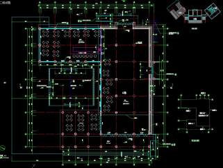木结构仿古建筑设计施工图，仿古建筑CAD工程图下载