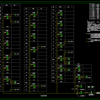 塔楼地下室弱电智能化图纸，电气CAD施工图纸下载