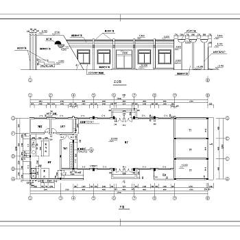 某食堂建筑全套CAD施工图下载