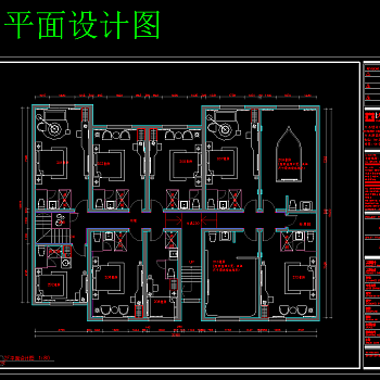 精品酒吧室内装修施工图，酒吧CAD施工图纸下载