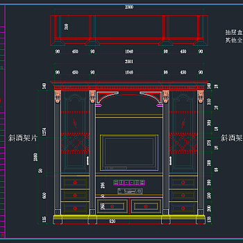 原创衣柜保险柜CAD图库，衣柜保险柜CAD图纸下载