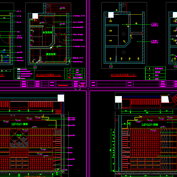 全套红酒专卖店CAD施工图，红酒专卖店CAD施工图纸下载
