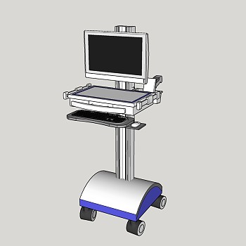  现代医疗器材草图大师模型，医疗器材sketchup模型