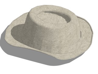 现代遮阳帽草图大师模型，遮阳帽sketchup模型下载