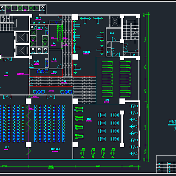 原创全套健身会所CAD施工图，健身会所CAD施工图纸下载
