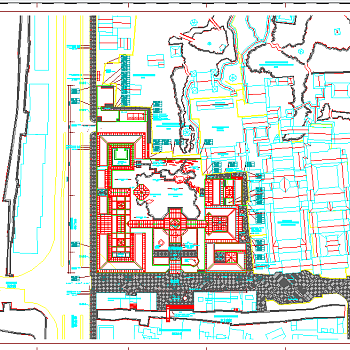 苏州博物馆全套CAD-大师贝聿铭建筑下载、苏州博物馆全套dwg文件下载