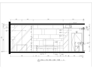 户型图三居样板房CAD施工图及施工中照片，户型图CAD建筑图纸下载