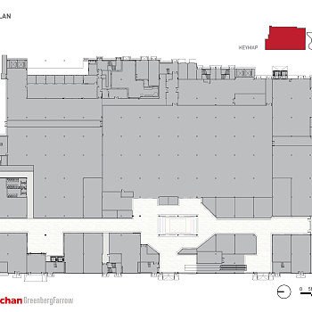 特色购物超市CAD施工图，商场CAD图纸下载