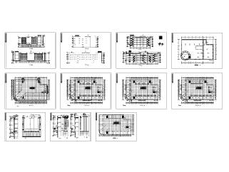 四层百货商场建筑设计图下载,商场购物中心CAD图纸分享
