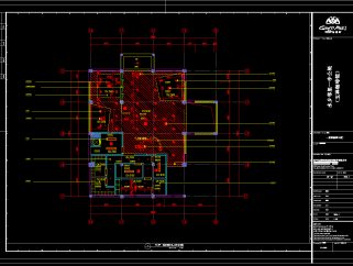 玉禅咖啡馆CAD建筑图，咖啡馆CAD施工图纸下载