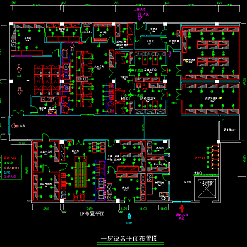 全套新中式餐厅CAD施工图，餐厅平面图下载