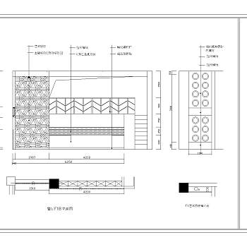 二层西餐烧烤吧装修图CAD图纸下载