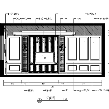 欧式风格大酒楼设计CAD施工图