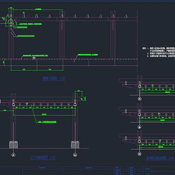 滨湖休闲公园园林景观工程竣工图,cad建筑图纸免费下载