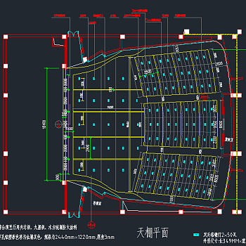 图书馆cad施工图下载、图书馆dwg文件下载