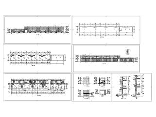 二层商店建筑设计图方案赏析,商店购物中心dwg文件下载