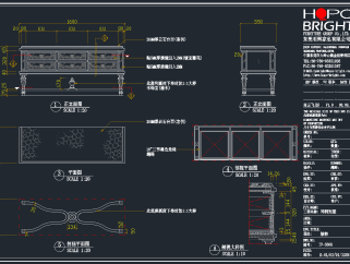 最新床头柜CAD图纸，床头柜CAD图纸下载