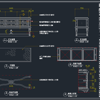 最新床头柜CAD图纸，床头柜CAD图纸下载