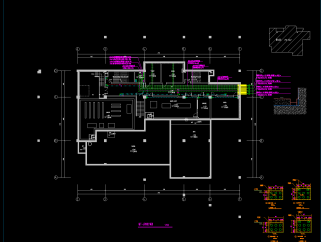 大型商业住宅及地库配套建筑电气施工图，电气CAD施工图纸下载