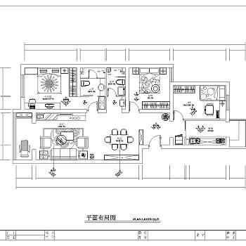 一套家装图CAD施工图和效果图