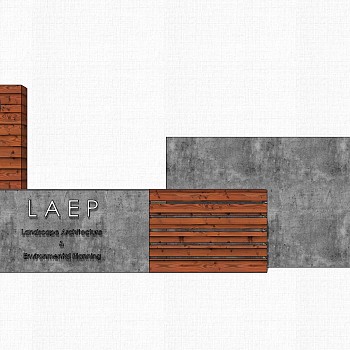 现代造型景墙草图大师模型，景墙sketchup模型免费下载