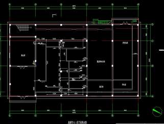 制冷机房设计CAD施工图，制冷机房建筑工程制图图纸下载