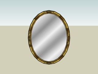 镜子草图大师模型，镜子su模型下载