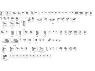 99张单元幕墙节点详图，CAD建筑图纸免费下载