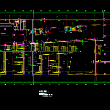 高档商业综合体建筑施工图，CAD施工图纸下载