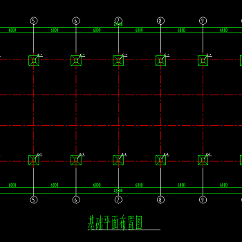 轻钢结构奶牛养殖区工程施工图纸，奶牛养殖工程CAD图纸下载