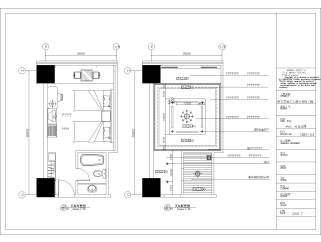五星级大酒店艾威茵大酒店装饰工程CAD图纸设计