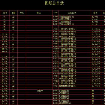 售楼处CAD施工图，CAD平面图下载