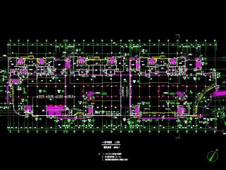 商场建筑设计图，商场设计CAD工程图纸下载